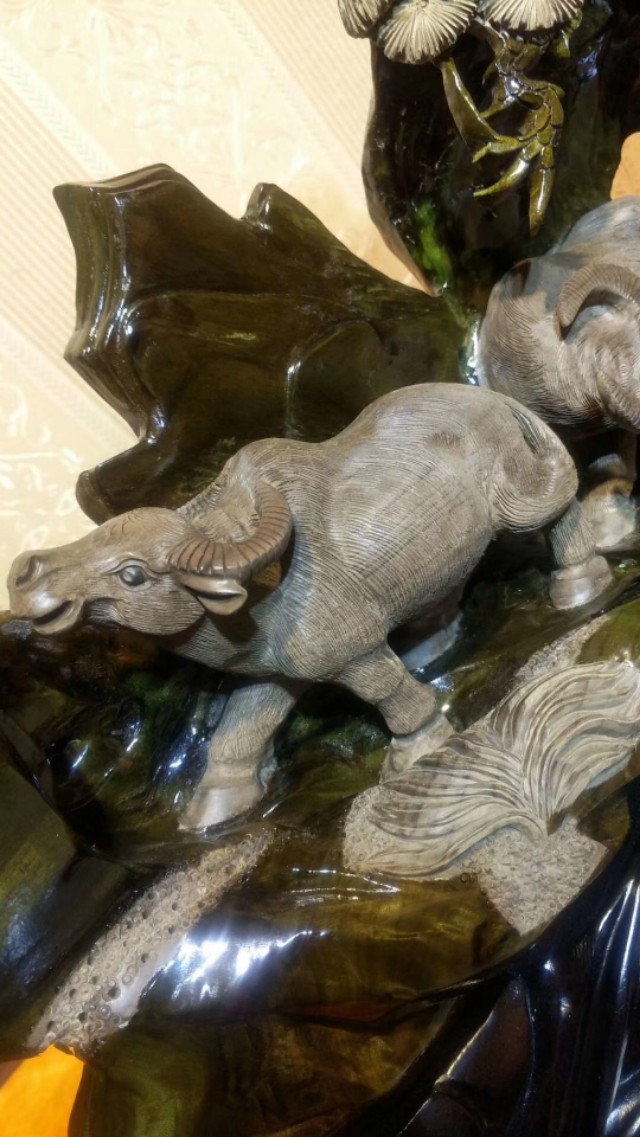 乌木金丝楠精品欣赏图,最贵的金丝楠乌木藏品