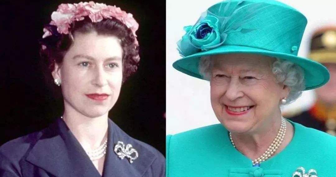 英国的女王年轻时的视频,英国女王服装从年轻穿到老年