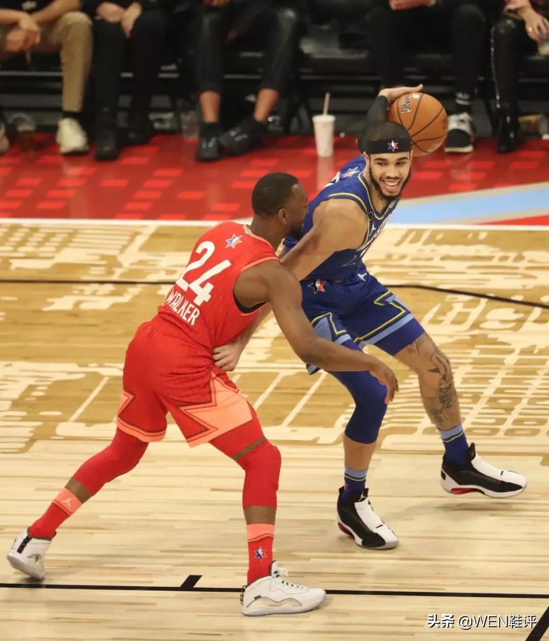 nba全明星球员上脚球鞋,nba2019全明星球鞋上脚