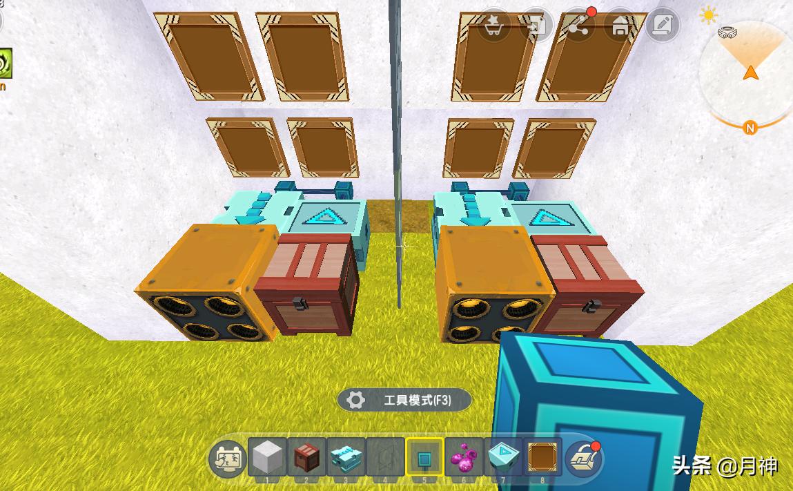 迷你世界：5步制作自动售卖机，12种美食任意挑选，投入方块获取