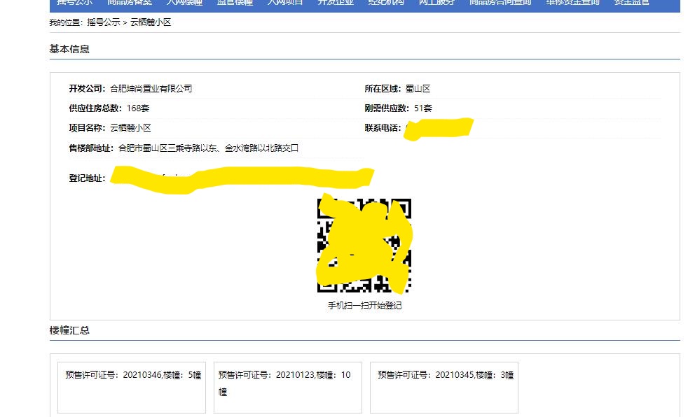 合肥房产摇号分析,合肥摇号登记查看房价