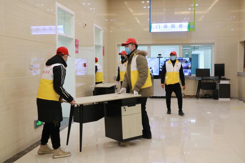 九台区“志愿红”助力战“疫”一线