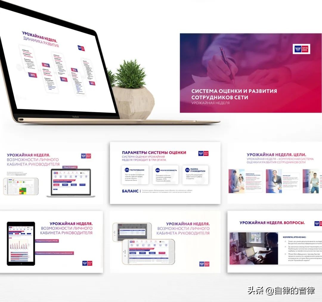 又一份全新的俄文PPT灵感库,快收好