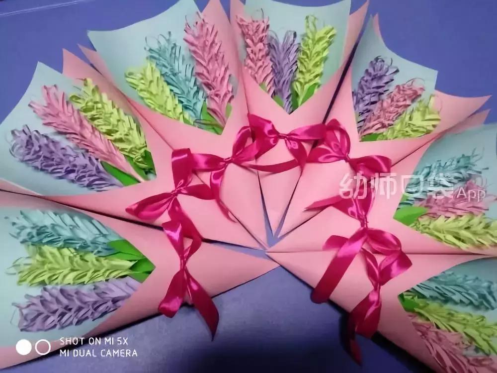 6-12岁手工制作三八妇女节贺卡,5-6岁大班创意手工三八妇女节