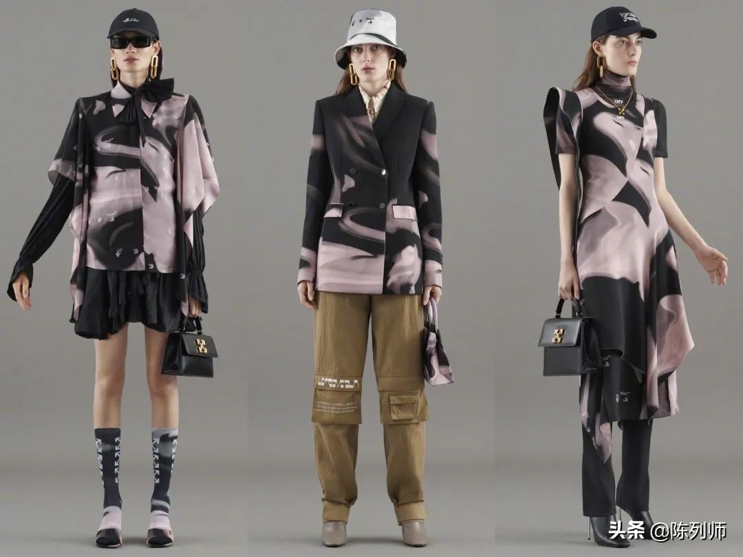 offwhite风格,白色品牌陈列搭配