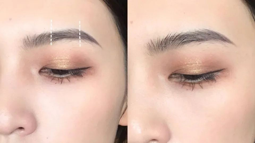 男眉毛稀疏怎么修眉,眉毛稀疏纹野生眉效果