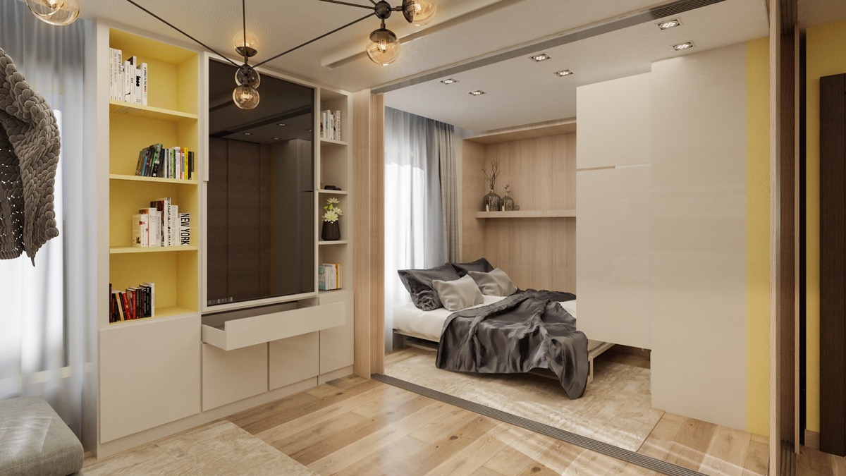 不到40平小户型设计,小户型公寓住宅风格