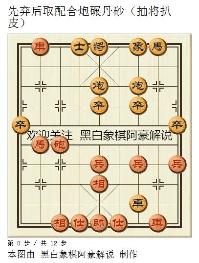 中国象棋弃炮攻杀,中国象棋开局弃马技巧