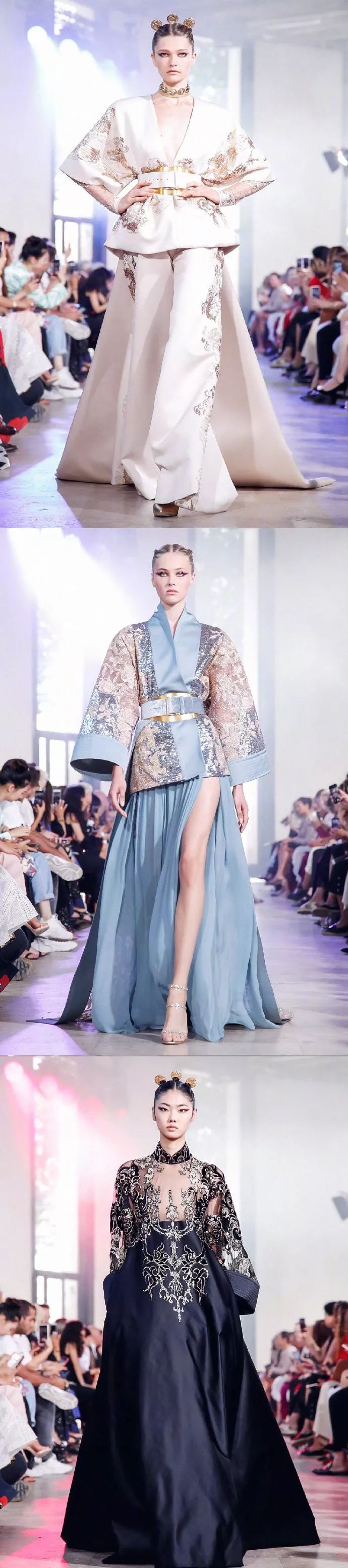 东方元素终于闪耀在时装金字塔尖 (东方元素时装周放异彩)