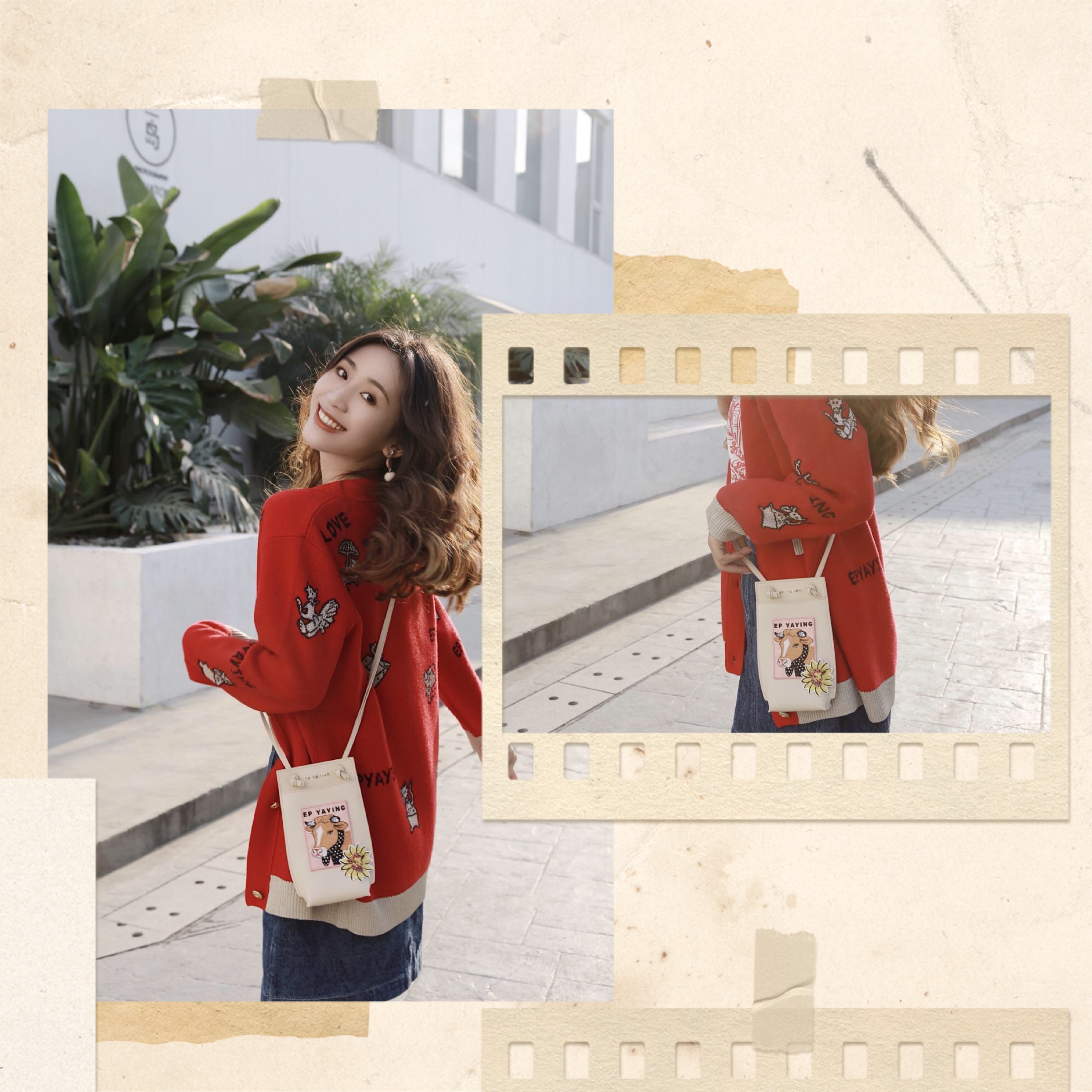 要火的“度假牛”有点萌!牛年小包好俏皮,高性价比雅莹真心爱了