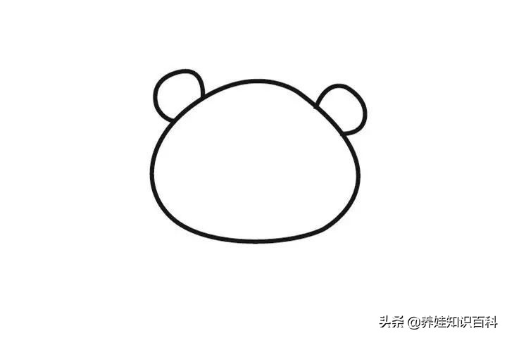 熊猫怎么画一年级又可爱又好看,熊猫怎么画儿童
