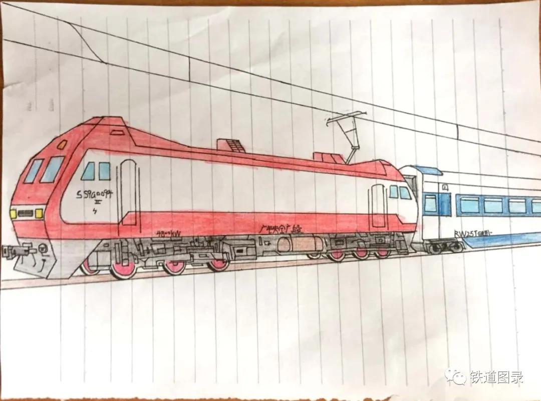 铁路人文：手绘火车