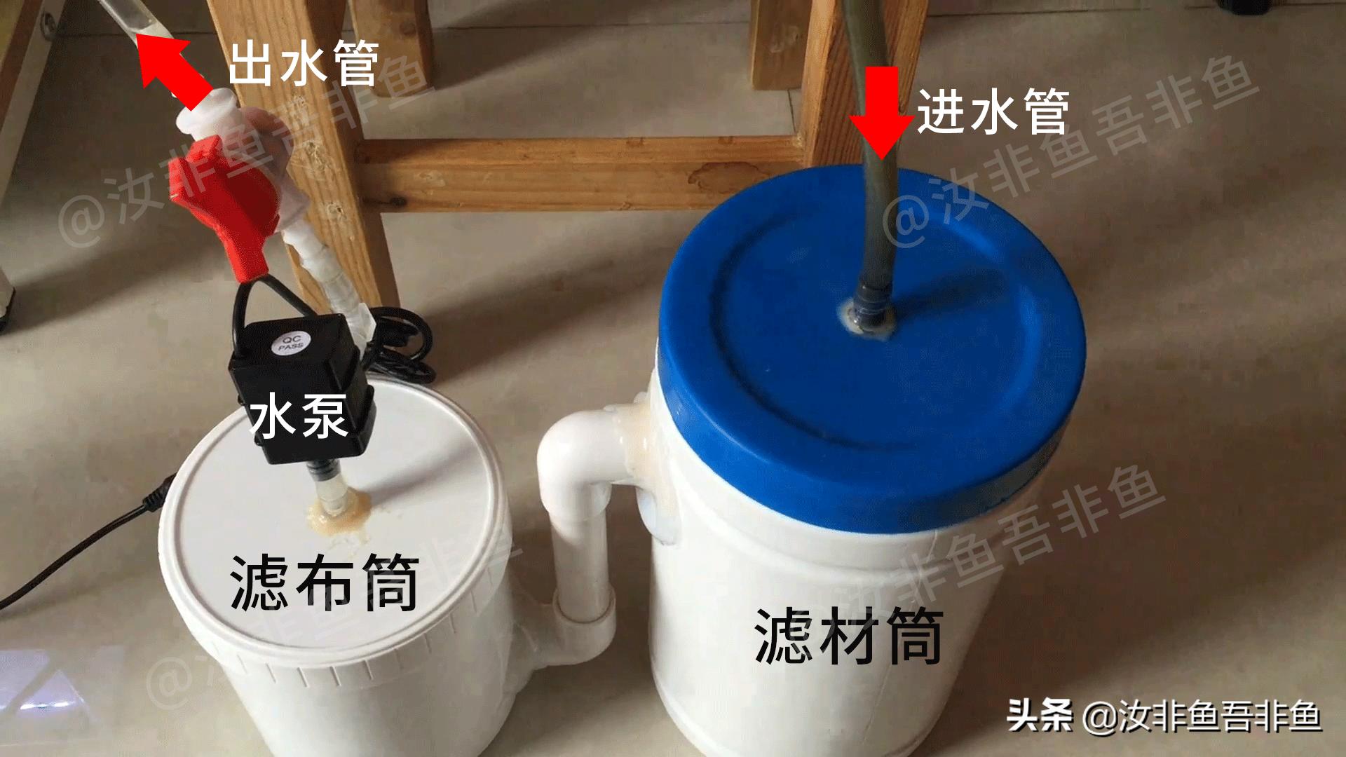观赏鱼鱼缸过滤系统制作视频,鱼缸水族箱过滤系统制作教程