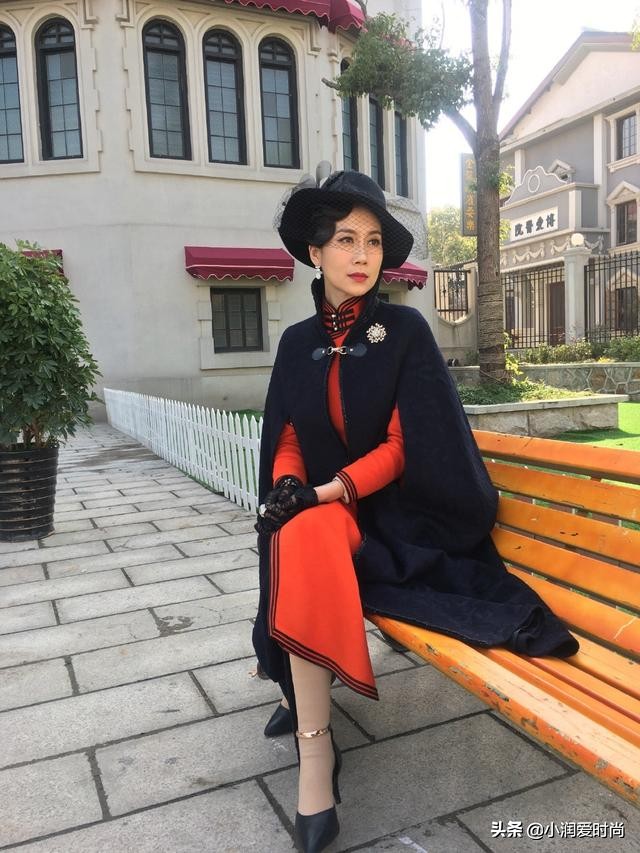 温峥嵘年轻穿搭,温峥嵘演的错爱一生