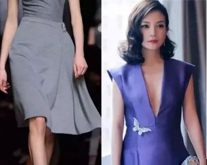 冬季胸针怎么戴,胸针百搭用法图解图片大全