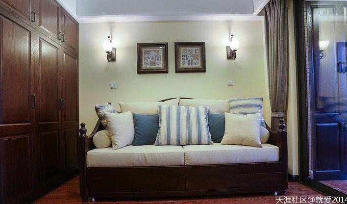 128平美式乡村风格,122平美式乡村风格