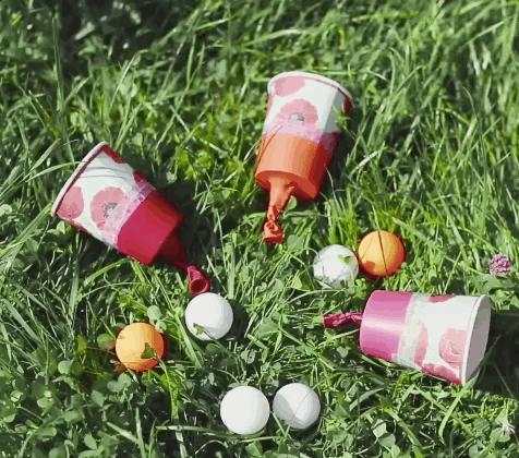 亲子互动游戏纸杯游戏,纸杯游戏亲子互动