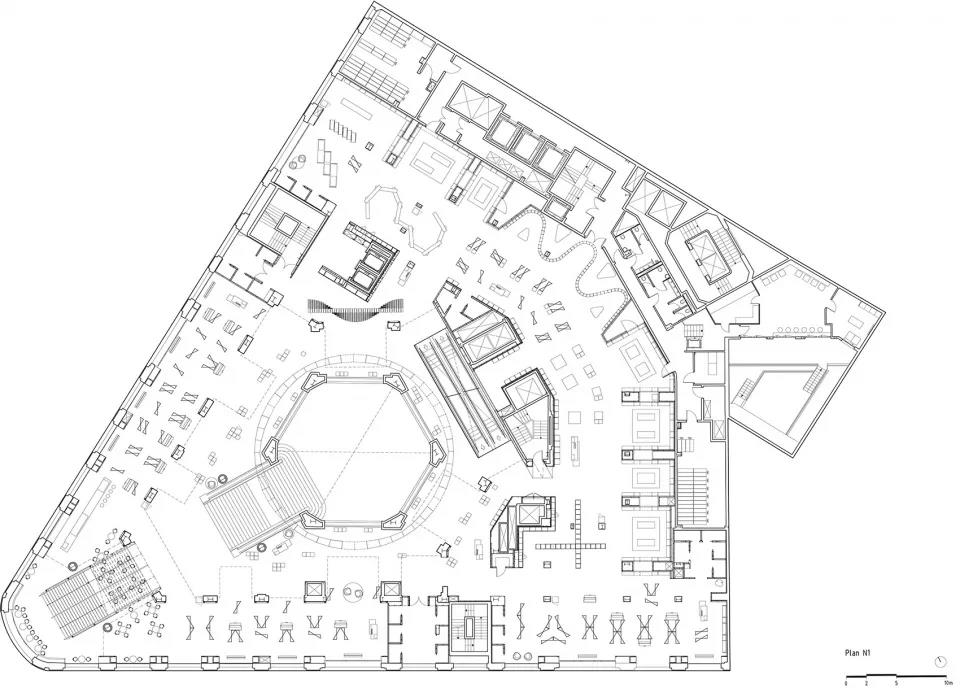 一个艺术兼商业的多维日常空间,商业与艺术结合的设计