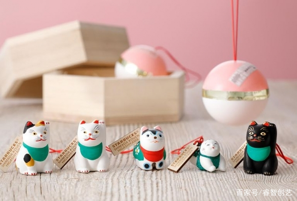 驹犬幸运符、鹿皮保温套陶杯——日本星巴克推工艺新品