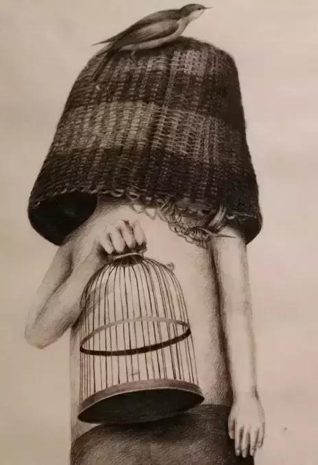 全国素描比赛第一名,九大美院素描欣赏