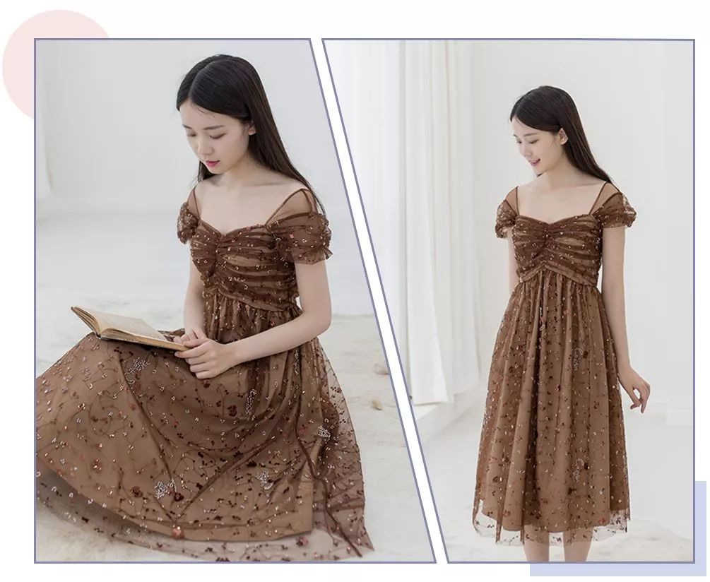 小姑娘裙子是越穿越透气了！这些裙子仙气太重，画面美得不敢看