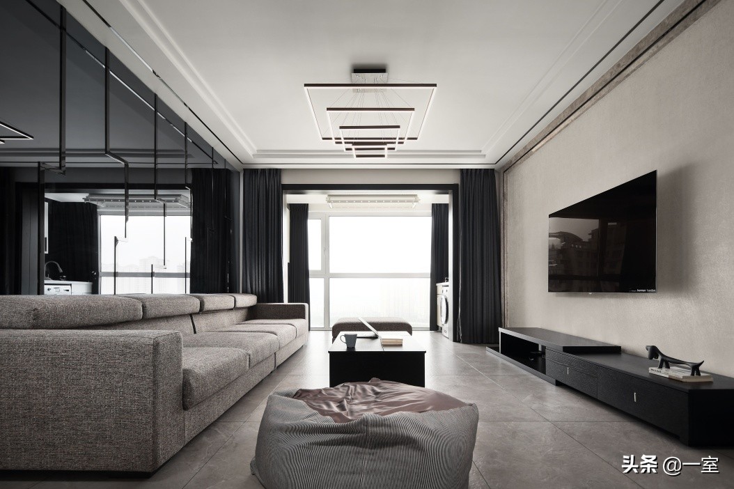 3.3米背景墙设计,客厅背景墙设计简约款