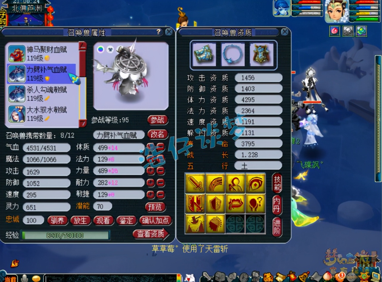 梦幻西游109群雄天宫装备展示,109天宫群雄配置