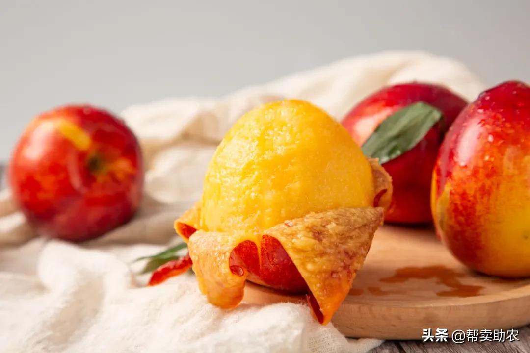 又脆又甜的油桃真好吃,油桃脆甜多汁爽口