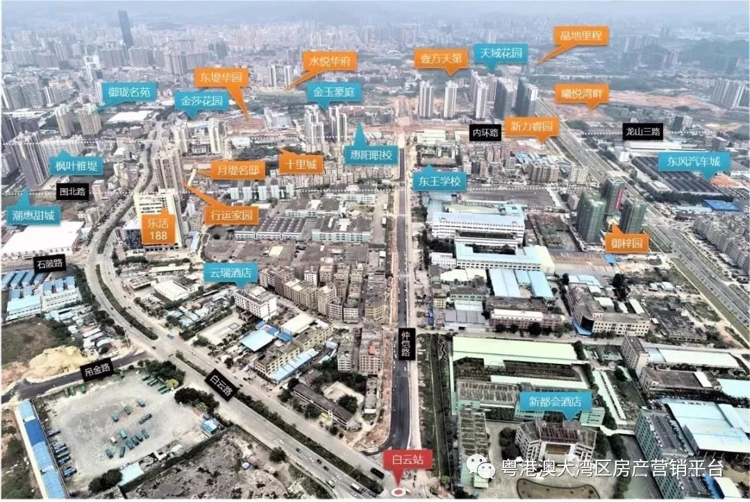 深圳地铁14号线惠州段白云站位置,深圳14号线惠州段最新站点规划