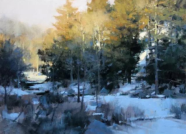 中俄友好美术作品,俄罗斯画家的油画艺术美到极致