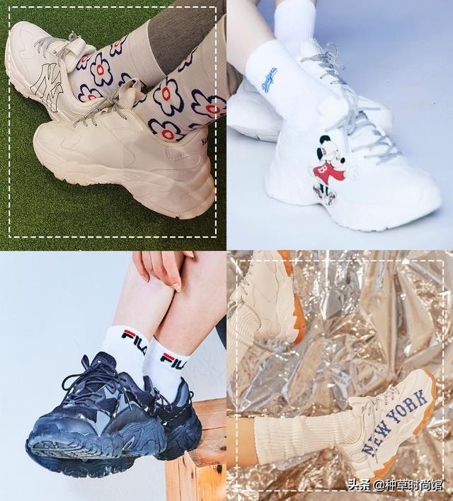 老爹鞋显瘦显脚小高级感,显高显瘦显腿长秋冬季老爹鞋