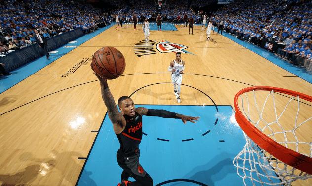 18-19赛季利拉德绝杀雷霆,2019年利拉德绝杀雷霆第四节