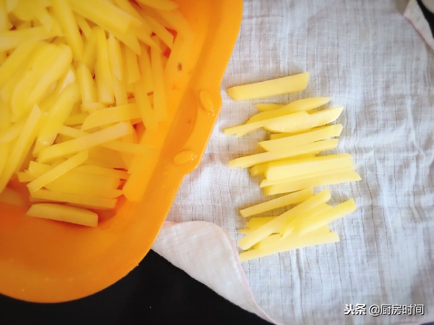 自制薯条比买的好吃,想吃薯条什么都代替不了