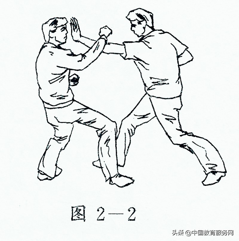 先发制人招数,击肘技巧