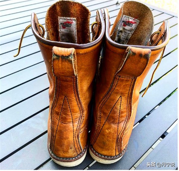 重度阿美咔叽发烧友的伙伴，8英寸红翼工装靴877穿5.5年了