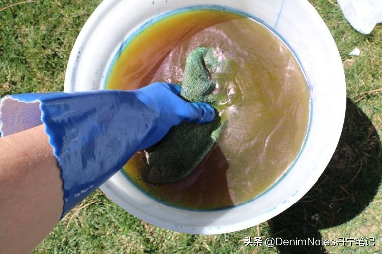 蓝染的正确方法,蓝染方法