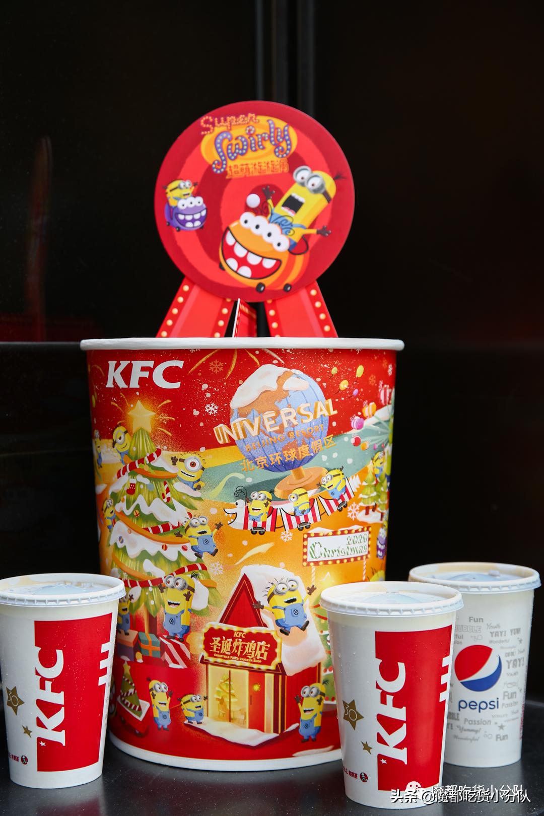 kfc肯德基圣诞桶怎么点,kfc圣诞节巨大的桶什么时间点更新
