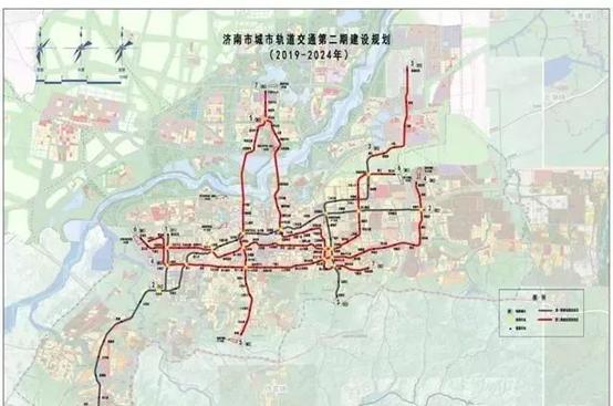 济南华山地铁站规划图,济南莱芜有地铁规划吗