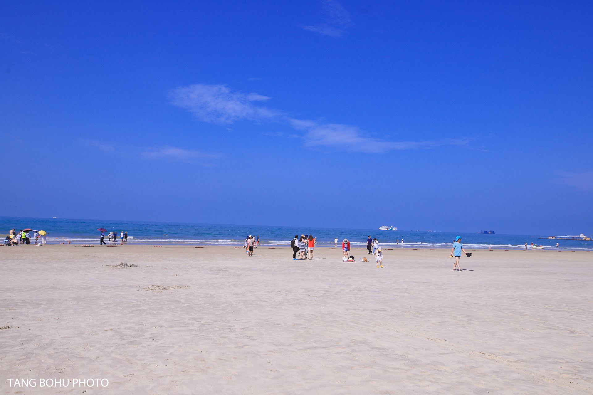 北海银滩海滩风景,夏天最值得去的绝美海岛北海银滩