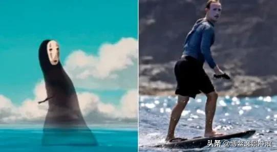 手举*旗国**，脚踏电动冲浪板，37岁的科技亿万富翁也爱浪