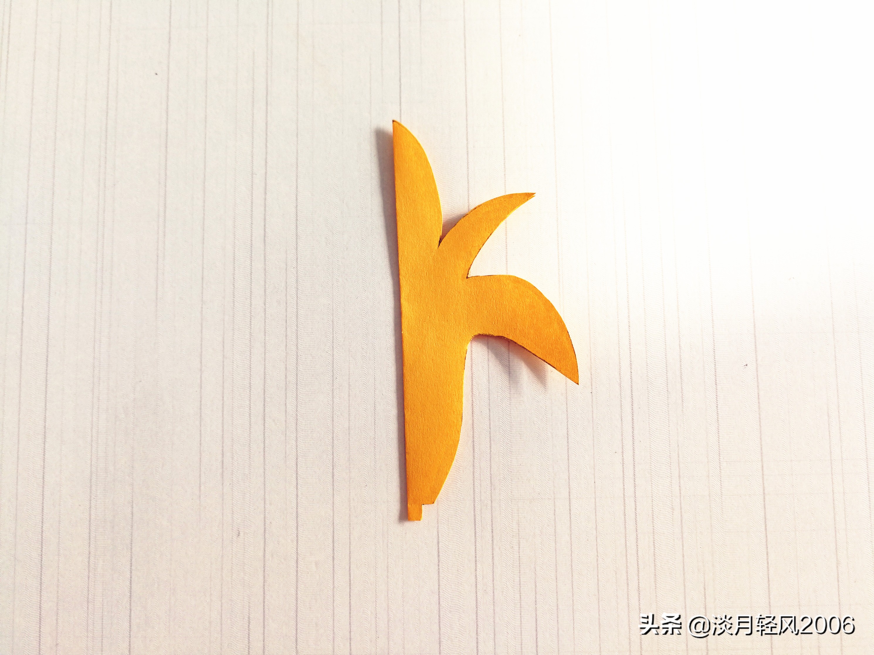 玉米叶子剪纸法,3-6岁幼儿最简单剪纸玉米