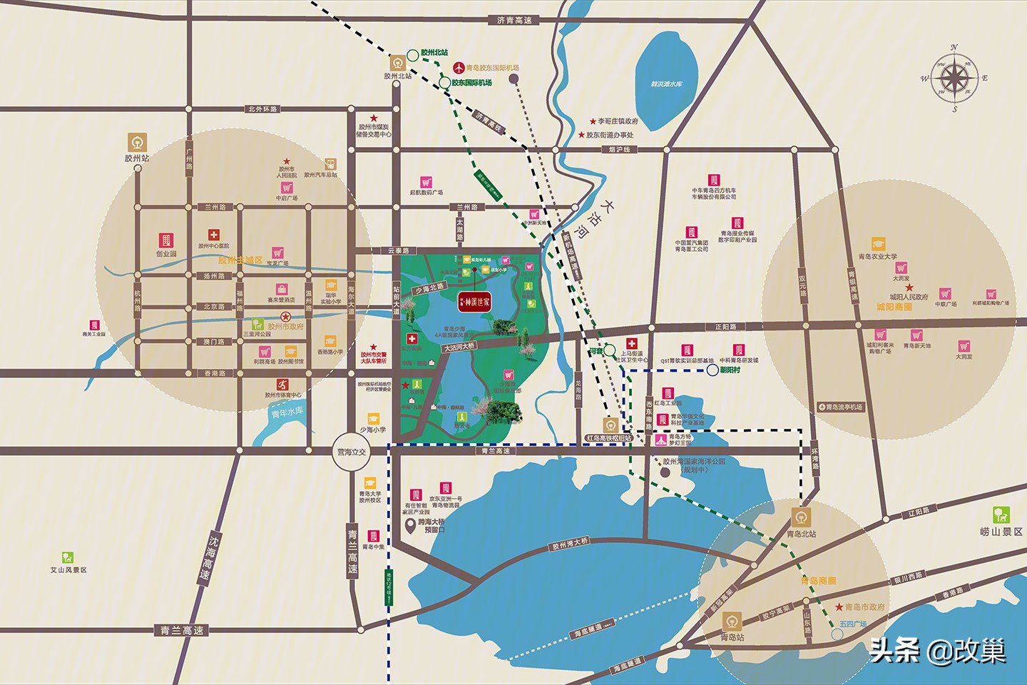 胶州中海林溪世家户型图,胶州中海林溪世家观澜开盘价格