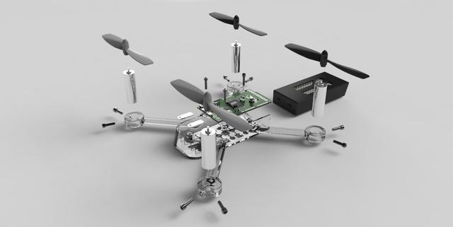 彩虹无人机solidworks建模 (无人机模型solidworks)