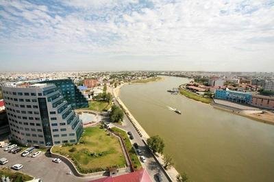 里海最大城市,欧洲最大的湖里海