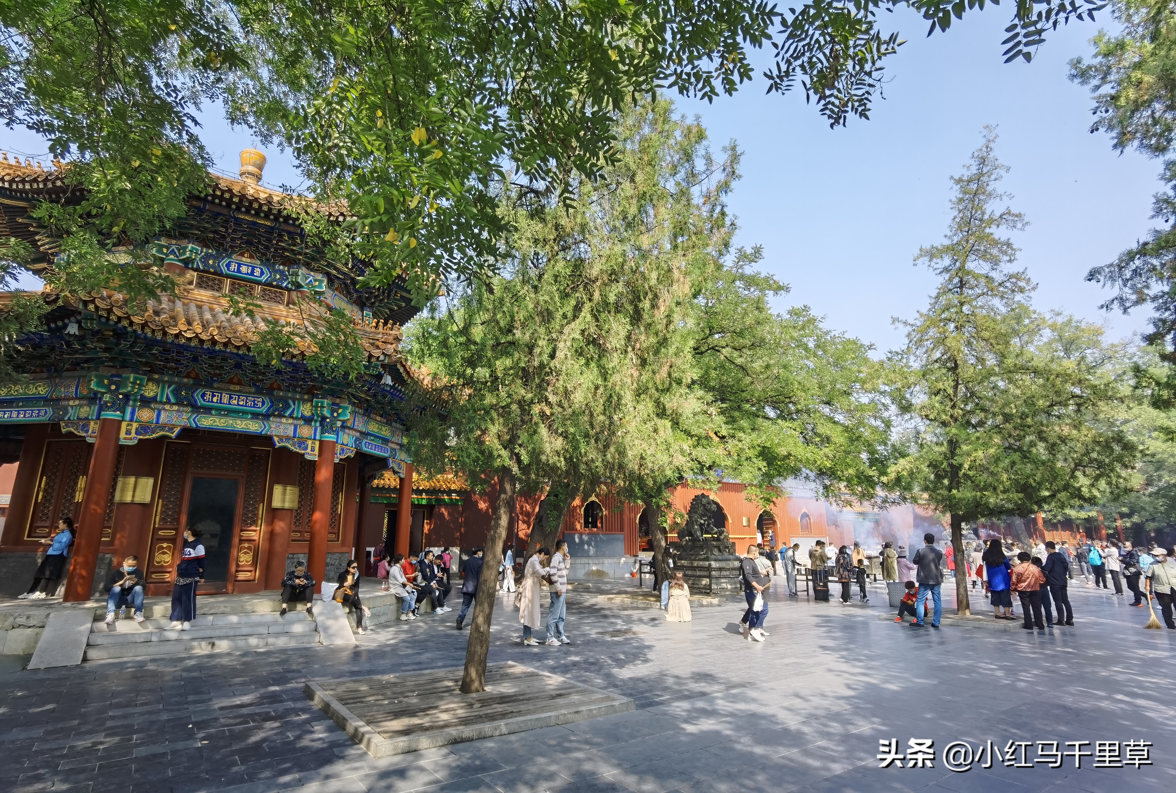 雍和宫游览记,北京行记