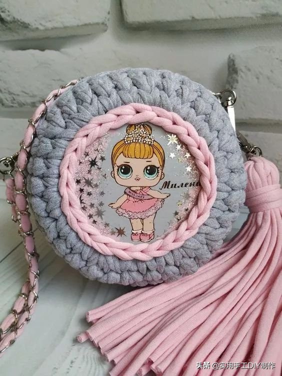 各种圆包包的钩织教程,多种漂亮包包的钩织图解