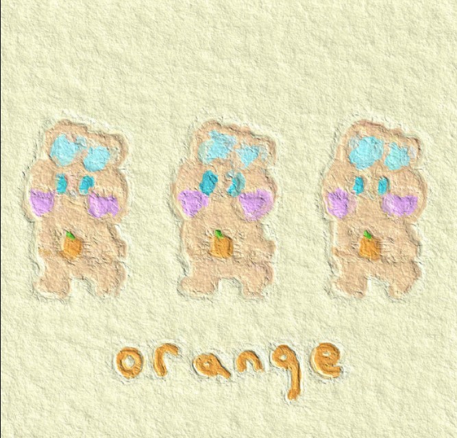 卡通小熊头像简笔画,卡通小熊丙烯画