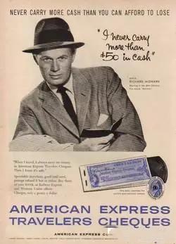 美国运通旅行支票回国兑换,美国运通公司成功之路