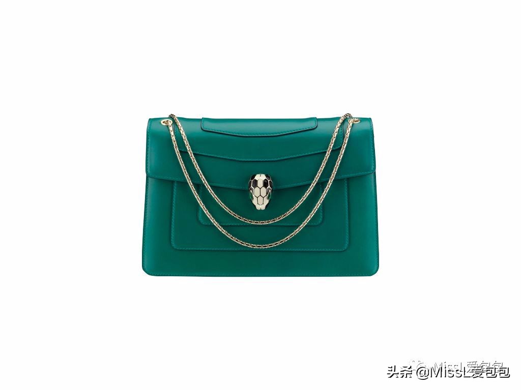 宝格丽bvlgari白色包,宝格丽带钻包包必买经典款