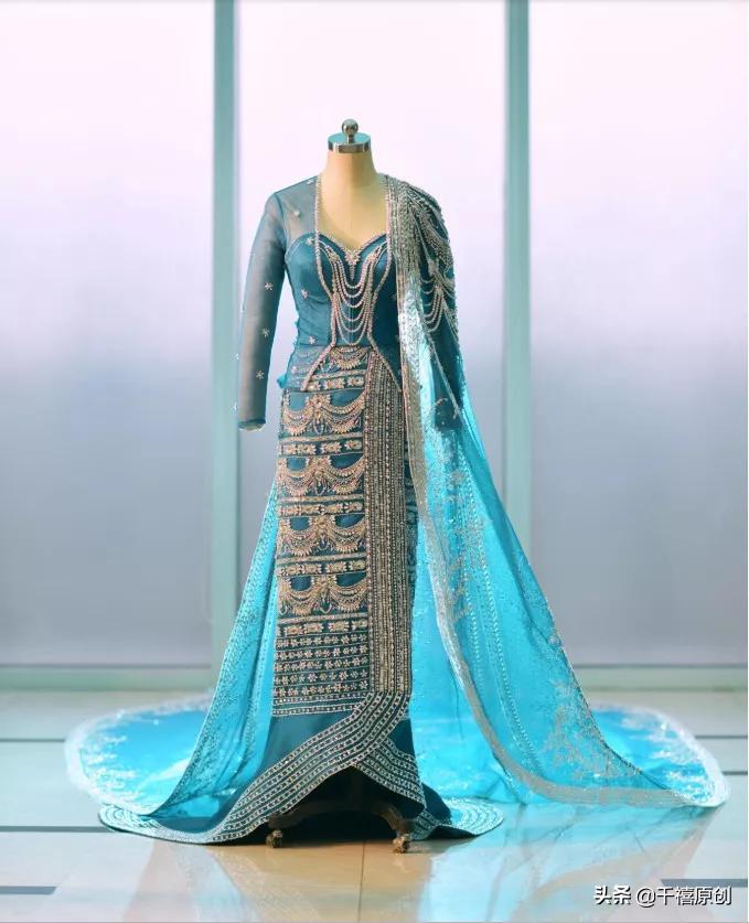 缅甸皇室珠宝,缅甸土豪结婚新娘首饰